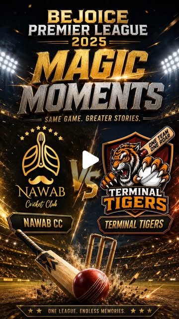 Magic Moments â€” Terminal Tigers vs Nawab CC