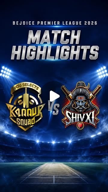 Match Highlights â€” Kannur Squad vs Shiv XI