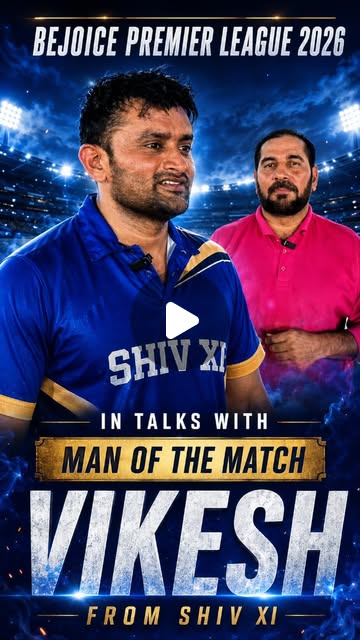 Man of the Match Vikesh Speaks! 🎙️